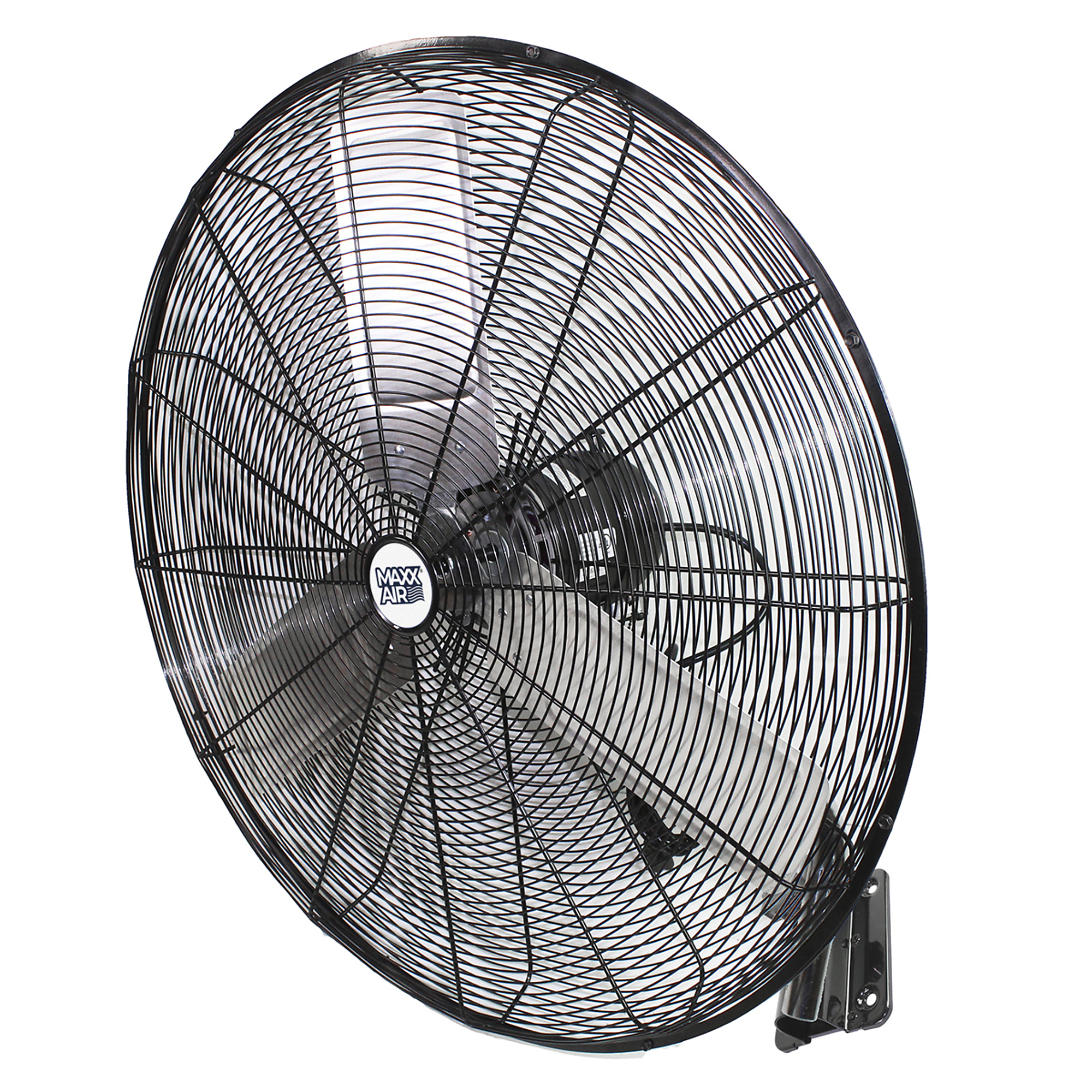 Maxx Air, 30in. 3-Speed Tilting Wall Mount Fan, Fan Type Wall Mount, Fan Diameter 30 in, Air Delivery 4800 cfm, Model# HVWM 30
